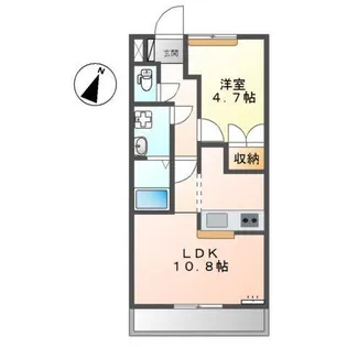 Green Hills【2階】の間取り