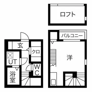 アールグレイス中島町【1階】の間取り