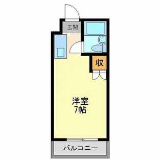 エレガンス富士【3階】の間取り