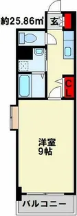 ヒルズ鍛冶町【1203号室】の間取り
