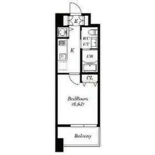 ラ・ヴィ・アン・ローズ【7階】の間取り