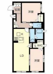 リラフォート 白坂【1階】の間取り