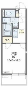 レオネクストセロシアガーデン【1階】の間取り