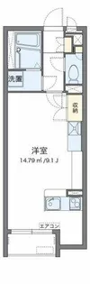 ミランダSouth ViewⅡ【2階】の間取り