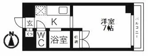 エトアール金山【3階】の間取り