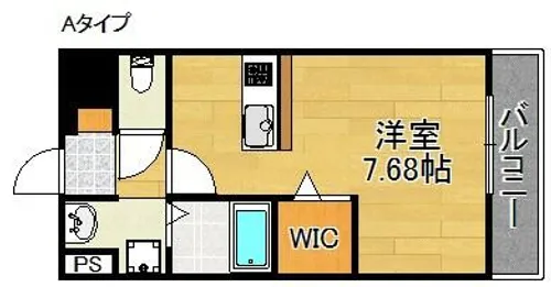 アンプルールユートピア【1階】の間取り