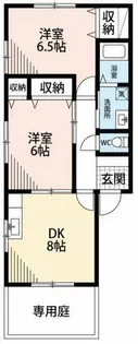 メイプル【1階】の間取り
