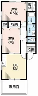 メイプル【1階】の間取り