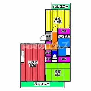 ボナール・ユー【3階】の間取り