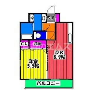 コンフォール博多駅南【12階】の間取り