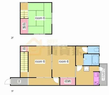兵庫県神戸市北区西大池1丁目【マンション】の間取り