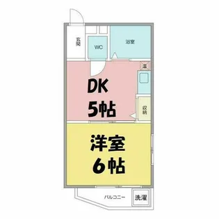 クレベール稲穂【3階】の間取り