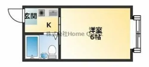 ロイヤル柏原【3階】の間取り