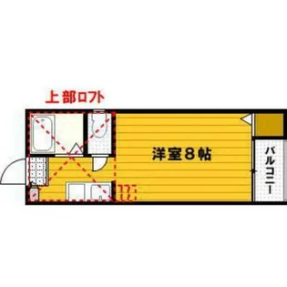 ステラコート清水【202号室】の間取り