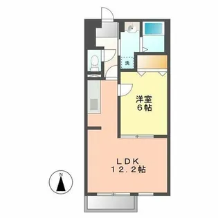 ソルティ アルデイア【2階】の間取り