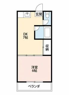 アオイ荘アパート【24号室】の間取り