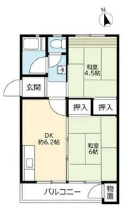 UR鈴蘭台第二【0190503号室】の間取り