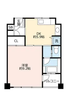 UR新豊里【0090411号室】の間取り