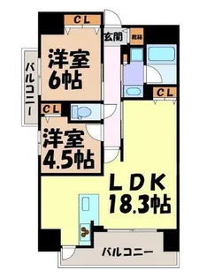 プレサンスロジェ上前津駅前【9階】の間取り