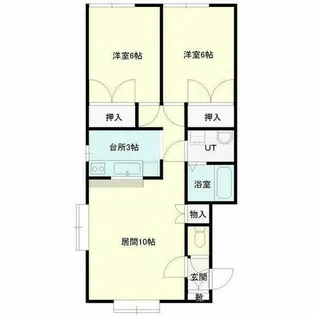 デベックス平岸42A【201号室】の間取り