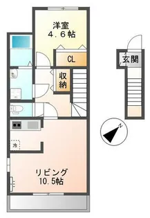 ポラリス【2階】の間取り