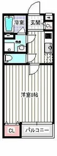 ライズ山手【2階】の間取り