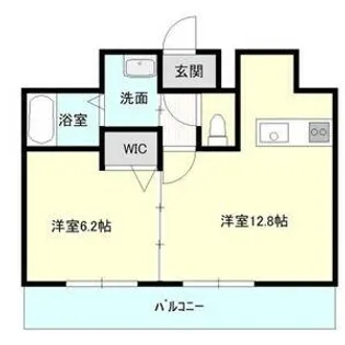 Ceres志賀本通【2階】の間取り