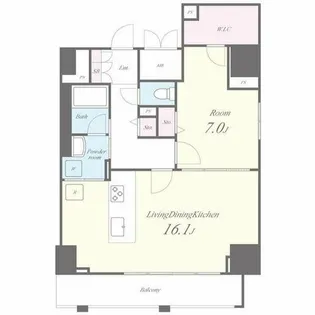 セイワパレス丸の内駅前【13階】の間取り