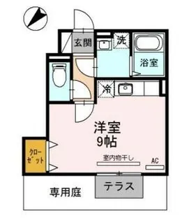 サニーコート別所【1階】の間取り