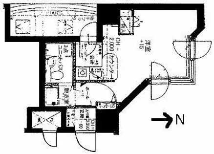 ライオンズマンション植物園第2【2階】の間取り