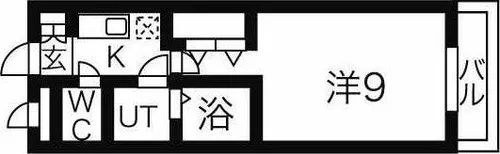 ノビリティマルユウ【105号室】の間取り