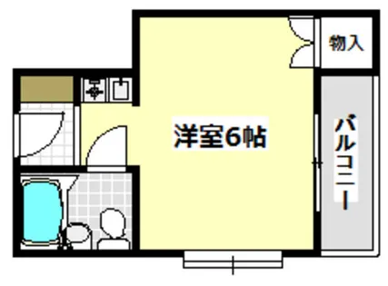 ガルボ茨木【2階】の間取り