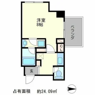 おーりとーりⅣ【3階】の間取り