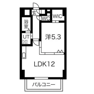 ロア金山【5階】の間取り