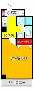 M’プラザ布施弐番館【11階】の間取り