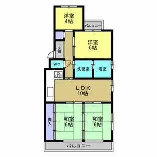 サンヒルズ高山【A-21号室】の間取り