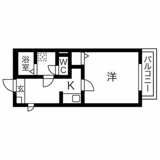 Gallery庄内通【2階】の間取り