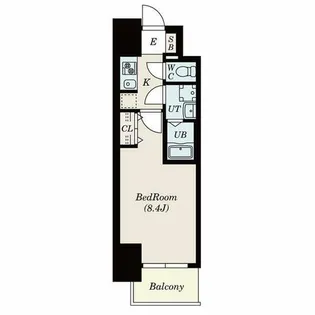 S-RESIDENCE山王【13階】の間取り