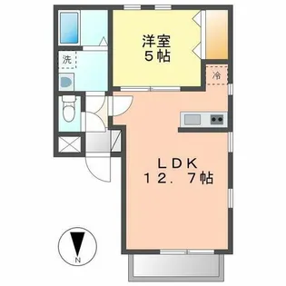 メイプル(maple)【1階】の間取り