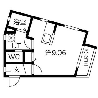 Grain鳴海【1階】の間取り