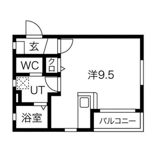 Grain鳴海【1階】の間取り