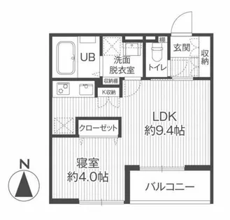 山下町CBHouse【202号室】の間取り