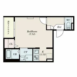 Patina岩塚【3階】の間取り