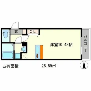 GRANGE京都吉田【3階】の間取り