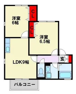 エボリューション【2階】の間取り