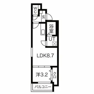 MOVE本陣PREMIO【1階】の間取り