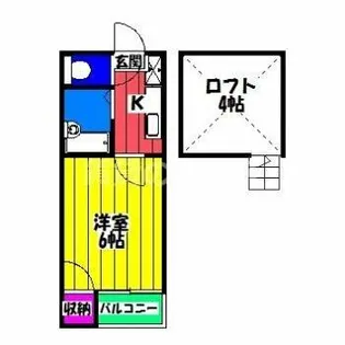 リバーサイド大橋【1階】の間取り