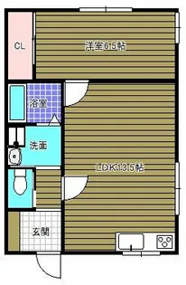 アーブルメゾン【1階】の間取り
