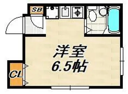 キャンパス2000須磨天神【1階】の間取り