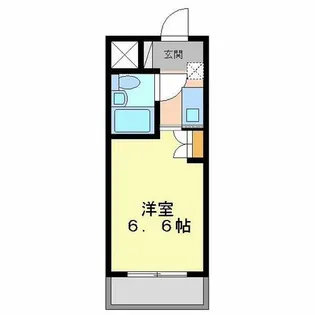 デ・リード塚本駅前【1階】の間取り